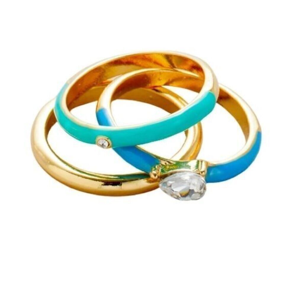 Crystal Ring Set